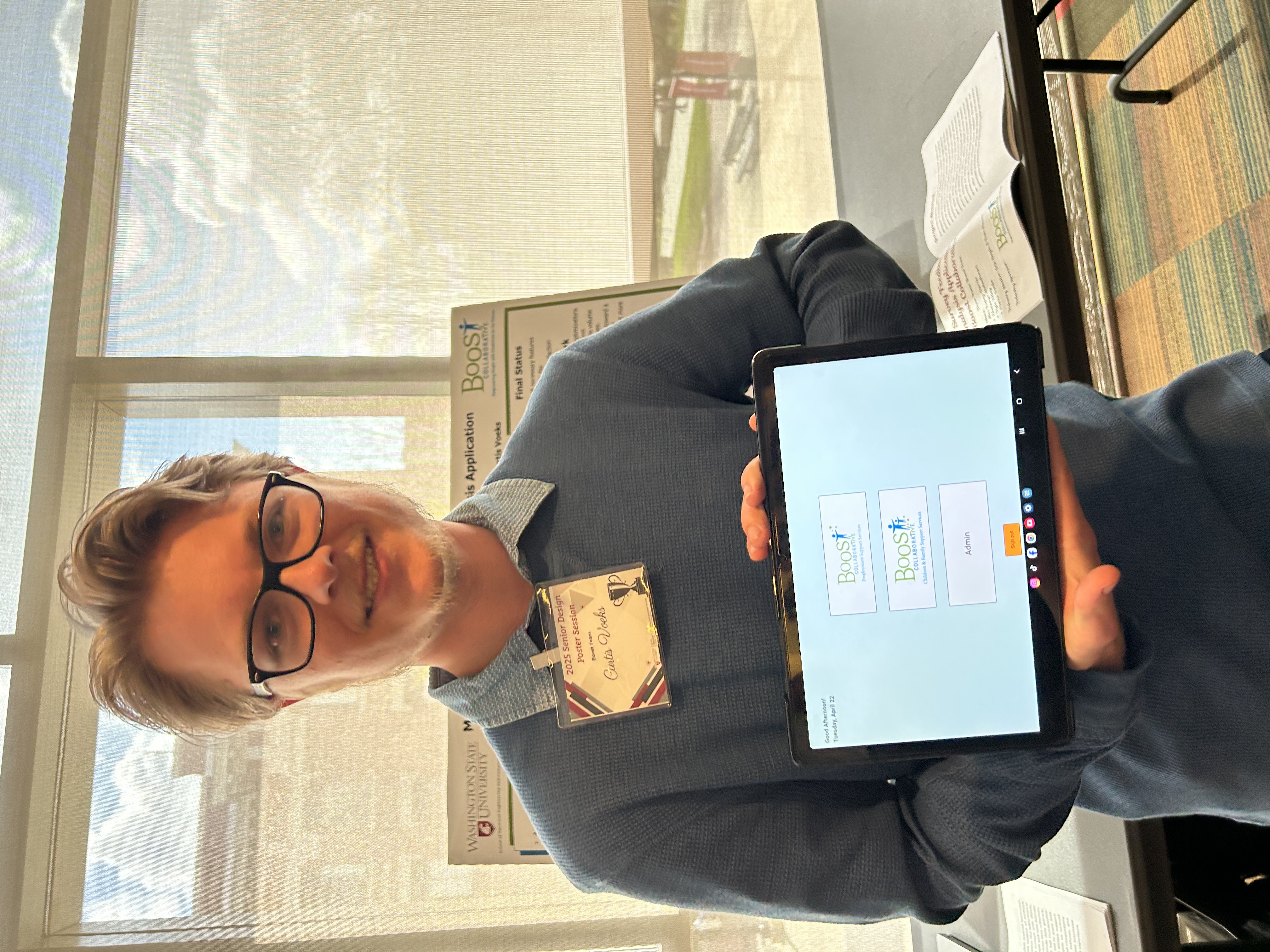Curtis Voeks with Boost Collaborative Application