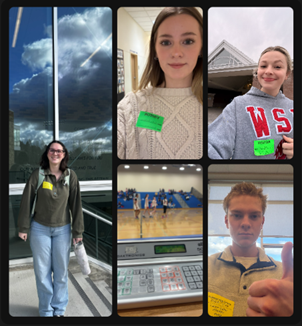 WSU Teaching and Learning student volunteers participating in the Adopt-a-School program